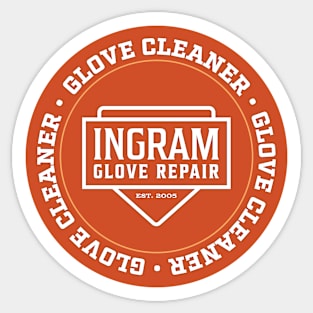 Ingram Glove Repair - Cleaner Label Sticker